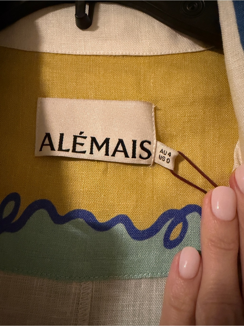 ALEMAIS Surrealist Summer Shirtdress - Picture 4 of 5